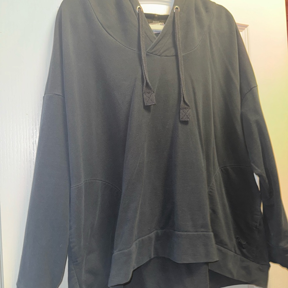 Puma Black Hoodie with Drawstrings